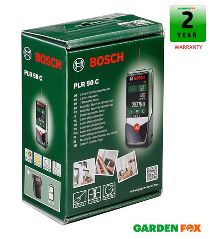 new £106.97 Bosch PLR50C Laser Measurer Bluetooth 0603672201 3165140830072 MT
