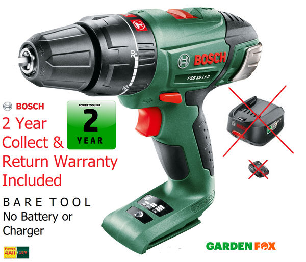 Bosch psb18li2 sales