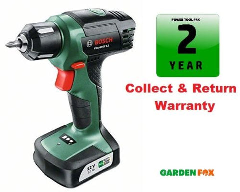 new £59.97 Bosch Easy DRILL12 Li Battery Cordless Combi 06039B3071 3165140855679
