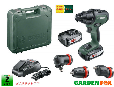 new £199.97 Bosch AdvancedIMPACT18 Combi DRILL 2 Batteries + 06039B5173 4053423204001