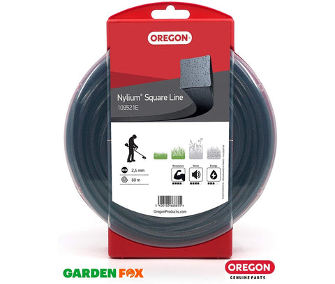 Oregon Nylium Square STRIMMER LINE - 2.4mm 60M 109521E 5400182668855