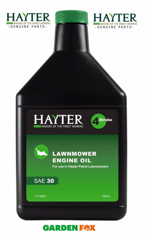 New £12.97 HAYTER Engine OIL SAE30 - 532ML 111-9367 9310317999005