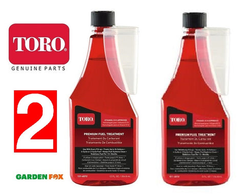 2 x TORO Premium FUEL FIT to Keep Petrol Fresh 131-6572 021038900995