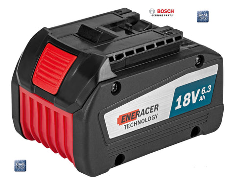 new £99.97 Bosch COOL PACK GBA 18V 6.3AH EneRACER BATTERY 1600A00R1A 3165140885720