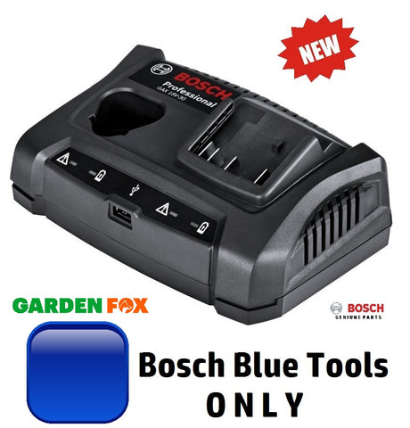 new - Bosch 10.8/12V/18V BLUE TOOL BATTERY CHARGER 1600A011AA 3165140904827