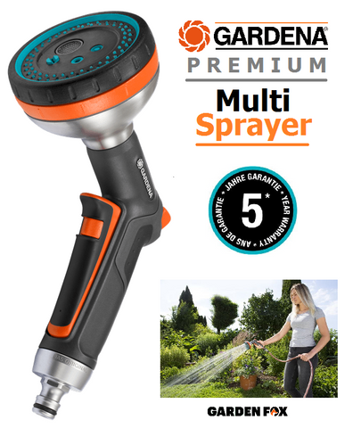 new £34.97 GARDENA Premium Multi Cleaning / Watering Sprayer - 18317-20 4078500024181
