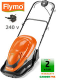 new £134.97 Flymo EasiGlide 360 Mains Corded 240V Electric Hover mower 7392930542426 LA