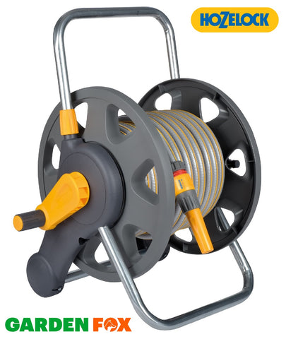 new £53.97 HOZELOCK Assembled 2-in-1 Hose Reel - 2431 - 5010646052221