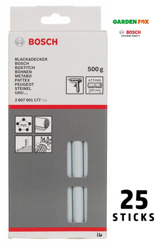new £15.97 Bosch GREY GLUE-STICKS for Glue Guns 2607001177 3165140048422