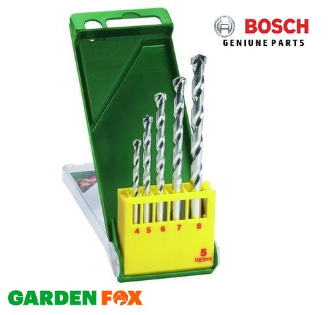 new £15.97 BOSCH DIY 5 Bit Assorted DRILL SET FOR MASONRY 2607019439 3165140415576