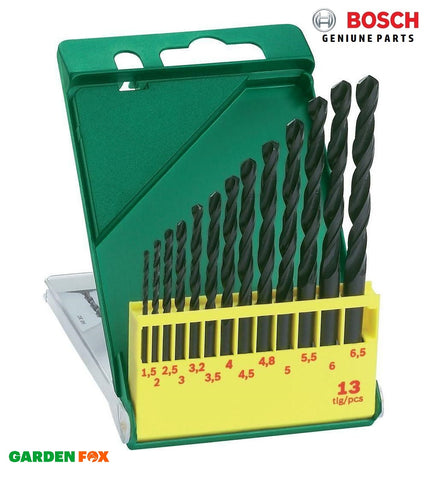 New £17.57 BOSCH 13 BIT HSS-R DRILL BIT SET 130x75x12 2607019441 3165140415590