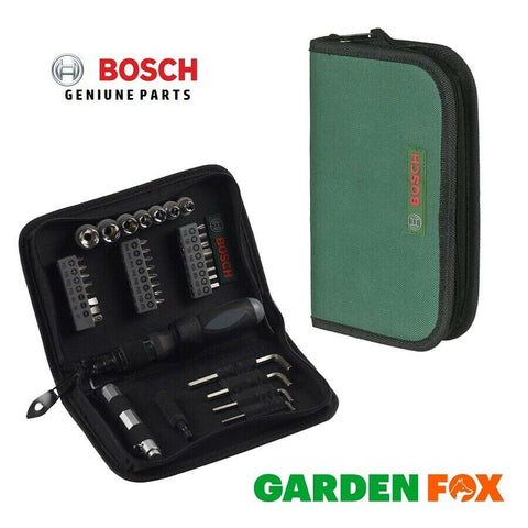 new £21.97 Bosch SCREWDRIVER SOCKET SET & Case 2607019506 3165140416245