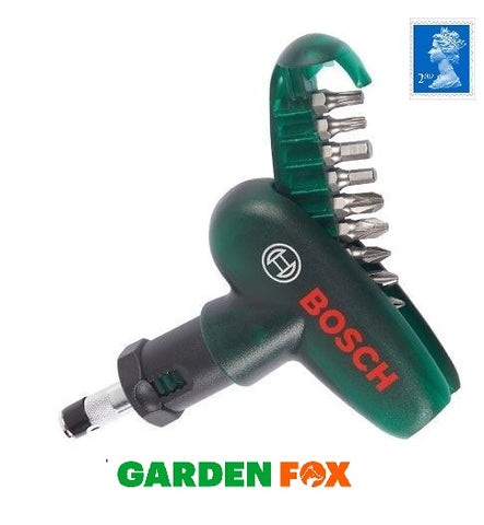 new £14.97 BOSCH DIY DRIVER 10bits Titanium HANDLE 2607019510 3165140416283