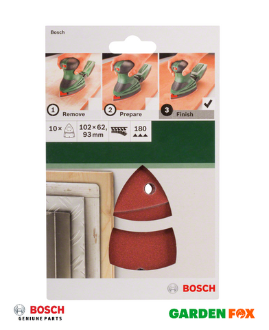 New £17.47 BOSCH SANDING SHEETS (10PK) for Multi Sanders 2609256A65 3165140614818