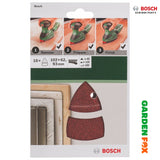new £18.97 Bosch SANDING SHEET Set for Multi-Sanders -10- 2609256A67 3165140614832