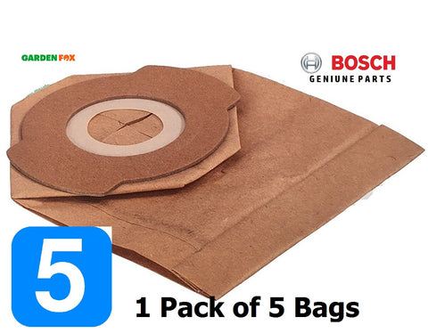 new £18.47 Bosch EasyVAC3 Pack of 5 PAPER DUST BAGS 2609256F34 3165140912358