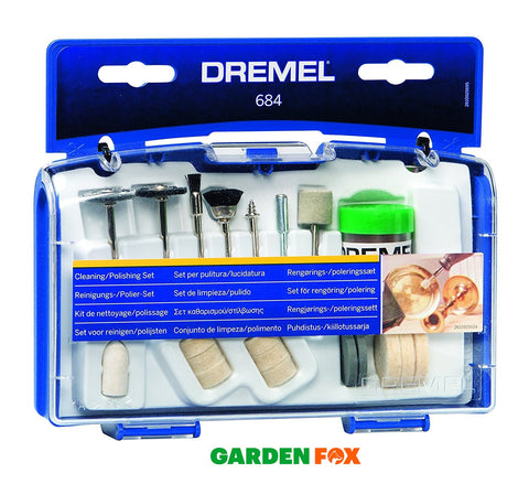 new £21.97 Dremel 684 Cleaning & Polishing SET 26150684JA 8710364029099