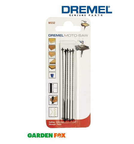 new £14.97 Dremel MS52 Wood/Plastic Moto Saw Blades ( 5 Pack ) 2615MS52JA 8710364062836