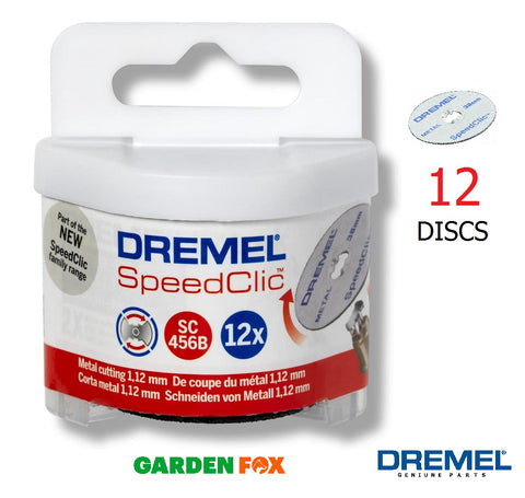 new £22.97 DREMEL SC456B - Metal Cutting Wheel 12 Pack - 2615S456JD 8710364042845