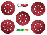 new BOSCH Set (5) Sanding Sheets P40 Orbital Sander 2609256A22 3165140614382