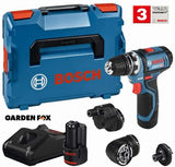 new £198.97 Bosch GSR 12V-15 FC Combination KIT/SET 06019F6070 3165140847728