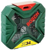 New £23.17 Bosch DIY 34 Piece X Line SCREWDRIVER SET 2607010608 3165140563147
