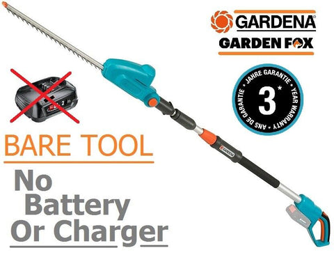 new £139.97 - BARE TOOL Gardena THS42 18V Telescopic Hedgecutter 14732-55 4078500054294