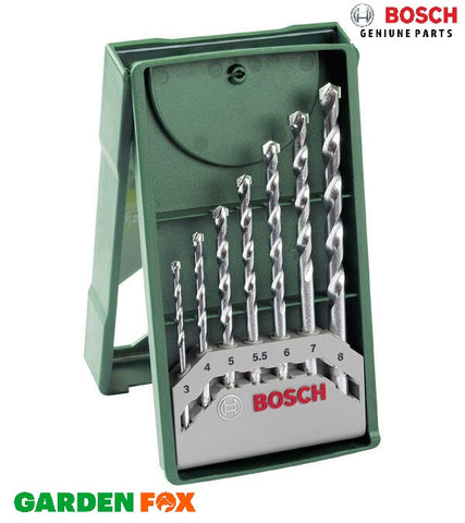 New £9.97 Genuine Bosch 7-piece Masonry Drill Set 2607019581 3165140430302