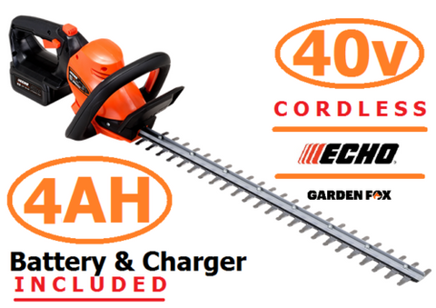 new £299.97 ECHO DHC310 40v - 4.0AH Cordless Hedgetrimmer 4934110780032+94+87