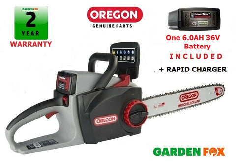 New 599.97 OREGON 16 CS300 6.0AH 36V Cordless Chainsaw 586641 5400182274476 CS