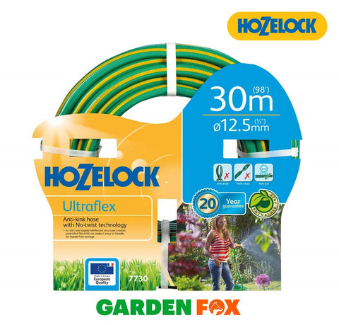 new £40.97 HOZELOCK ULTRAFLEX Garden WATER HOSE 30 Metres - 7730 5010646055505