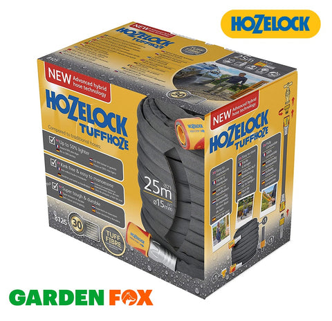 new £49.97 HOZELOCK Watering TUFFHOZE Hose 25 Metres - 8125 - 5010646061056