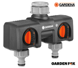 new £27.97 GARDENA Twin-Tap Connector 8193-20 4078500819305