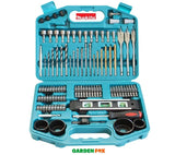 Genuine £32.97 Makita Drilling & Driving Accessory Kit 101 Bit Set 98C263 0610370592984