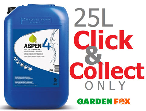 CLICK & COLLECT ONLY - Aspen 4 Special Petrol for 4 Stroke Engines 25 Litres 7330045970055