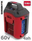 new TORO FLEX-Force BATTERY 60V 4.0AH 81850 9301317818502 O84