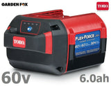 SALE best PRICE - £199.97 - TORO Hayter FLEX-Force 60V BATTERY 60V 6.0AH 81860 9310317818603 **** PAYPAL payments ONLY online **** for ALL CARD PAYMENTS call our sales team on - 07786 810644 - to pay via VISA MASTERCARD AMEX  ****