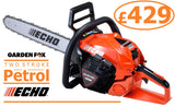 new £429.97 **CLICK & COLLECT or visit and purchase in store** Echo CS4510ES 18" Petrol Chainsaw - 5-Year Warranty - ECHOCS4510ES-18" CS