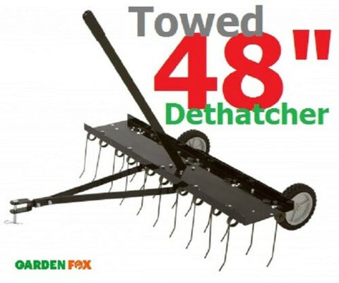 new £219.97 Handy Garden Tractor Towed Dethatcher 48" - 121cm Wide THTD48 5055661903608