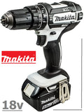 new £185.97 MAKITA LXT 18V 5.0AH Combi Drill in Case - DHP482T1JW - 0088381730150