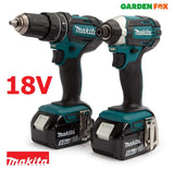 new £299.97 MAKITA DHP482 COMBI Drill DTD152 IMPACT Driver 18V SET DLX2131TJ 0088381899611