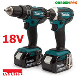 new £299.97 MAKITA DHP482 COMBI Drill DTD152 IMPACT Driver 18V SET DLX2131TJ 0088381899611