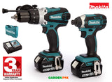 new (£291.64+VAT) MAKITA DHP458Z DTD152Z Combi Drill & Impact Driver.Set DLX2145TJ 0088381813082