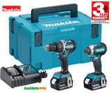 new (£315.81+VAT) MAKITA DHP484 DTD153 Combi Drill & Impact Driver Set DLX2180TJ 0088381827843