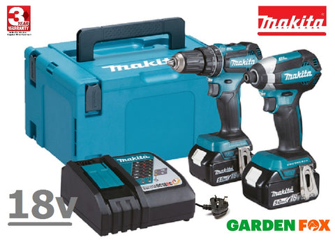 new £315.97 MAKITA DHP485Z DTD153Z 18V Combi Kit in Case 5.0AH DLX2283TJ 0088381870603