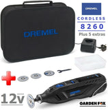 SALE best PRICE £149.97 DREMEL 8260-5 12v 3ah Cordless MULT-TOOL Kit F0138260JB 8710364082698
