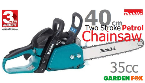 new £279.97 MAKITA EA3500S40B 35cc 2T Petrol Chainsaw 15" 40cm EA3500S40B 4002829817483