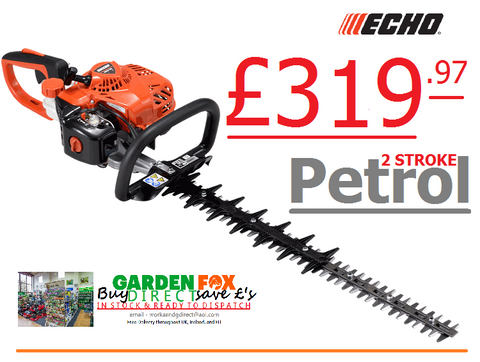 new ** CLICK & COLLECT or purchase in store *** £319.97 Echo HC2320 25" Petrol Hedgecutter - 5-Year Warranty - ECHOHC2320 HEC