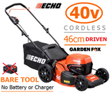 new £379.97 BARE TOOL - ECHO DLM310/46SP - 40V Cordless 46cm Driven Mower 4934110780063 LA