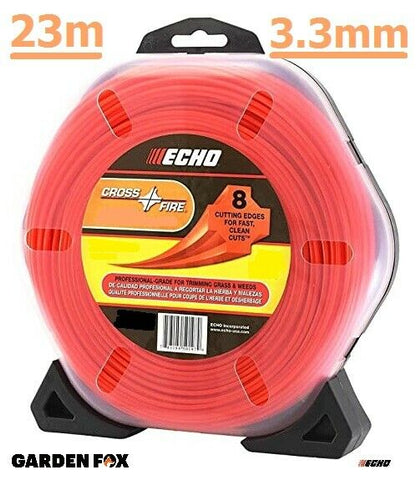 new ECHO CrossFIRE STRIMMER CORD 23M 3.3mm Wide 306103051 4934110703161